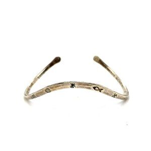 VTG Estate Pierson Sterling‎ Silver 5 ½" Modernist Cuff Bracelet! 48